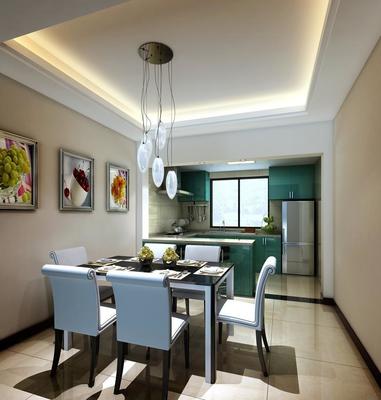 現(xiàn)代餐廳設(shè)計新靈感 私人住宅吊頂與照片墻裝修效果圖集錦